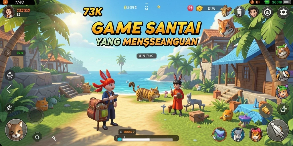 Pengalaman gameplay santai yang seru dan interaktif.