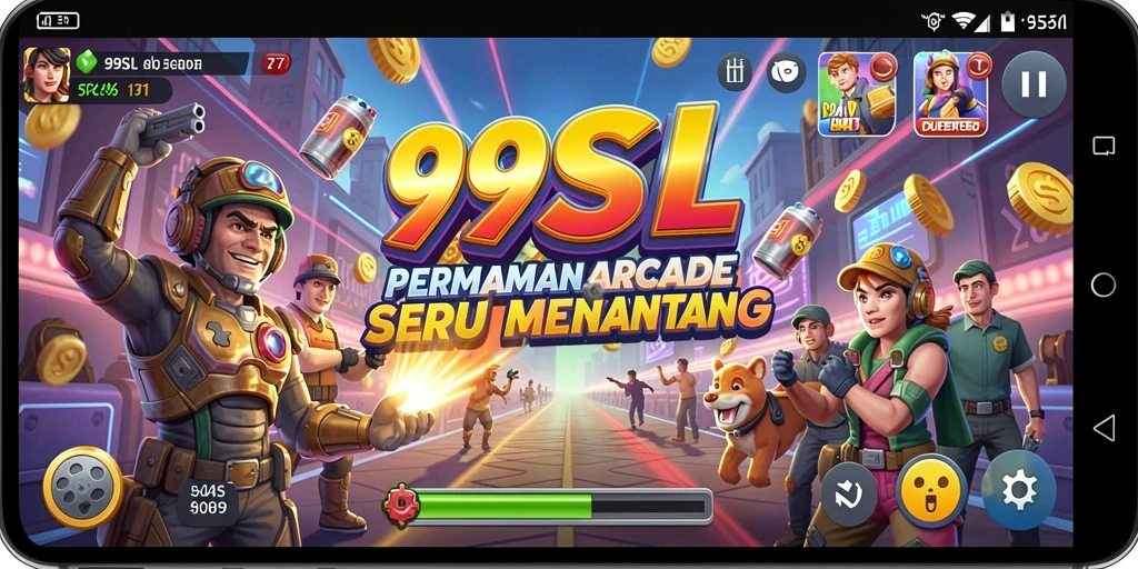 Tampilan gameplay seru di 99SL yang menantang.
