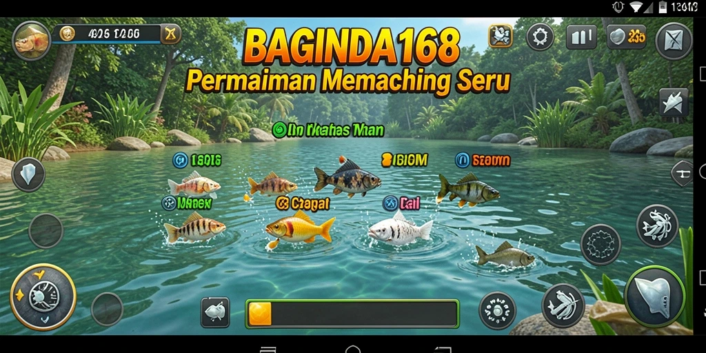 Tangkapan besar di game fishing yang menegangkan.