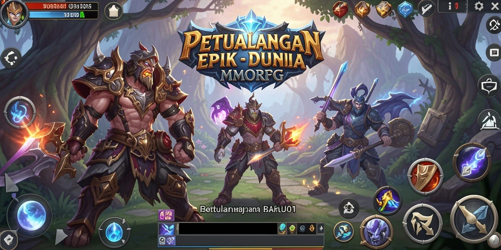Tangkapan layar menampilkan aksi seru dalam <strong>BARU01</strong> yang melibatkan pertarungan epik.