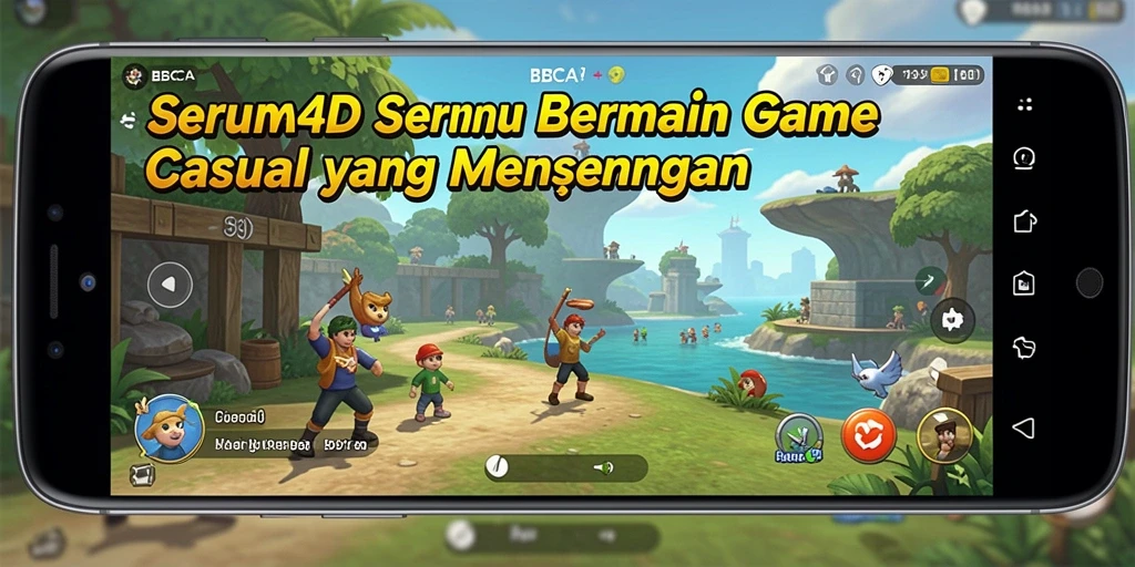 Screenshot gameplay BBCA4D menunjukkan keseruan bermain game Casual.