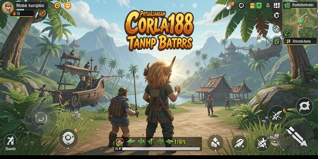 Tampilan gameplay <strong>CORLA188</strong> yang menakjubkan dalam dunia terbuka.
