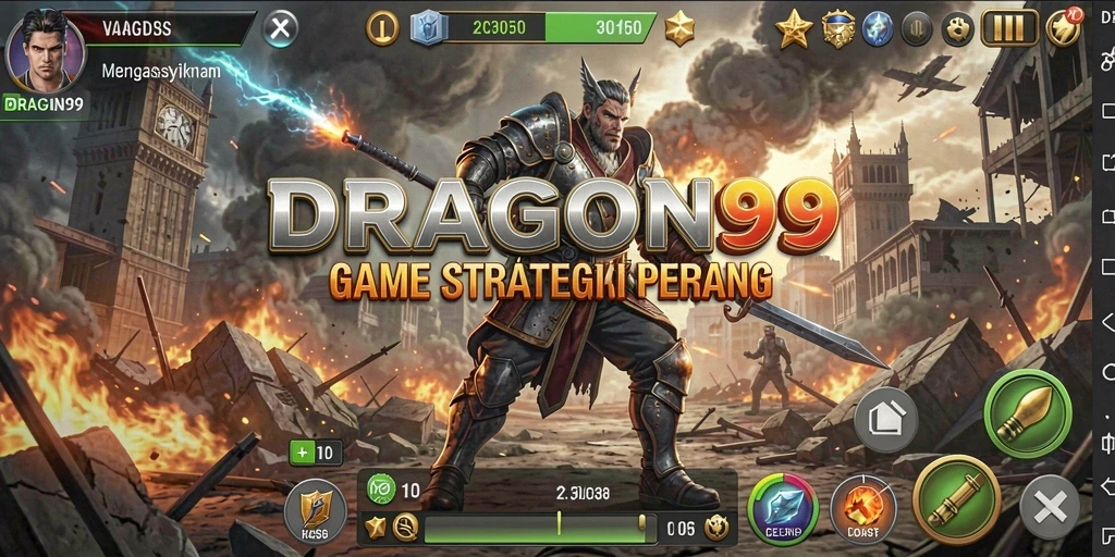 Tampilan gameplay menarik di DRAGON99 dengan aksi strategi yang mendebarkan.