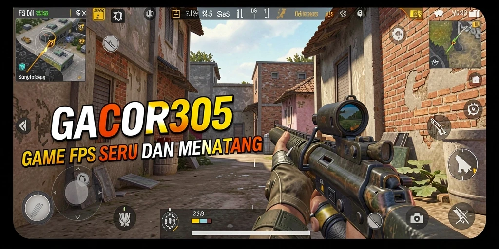 Screenshot GACOR305 menampilkan aksi pertempuran yang mendebarkan.