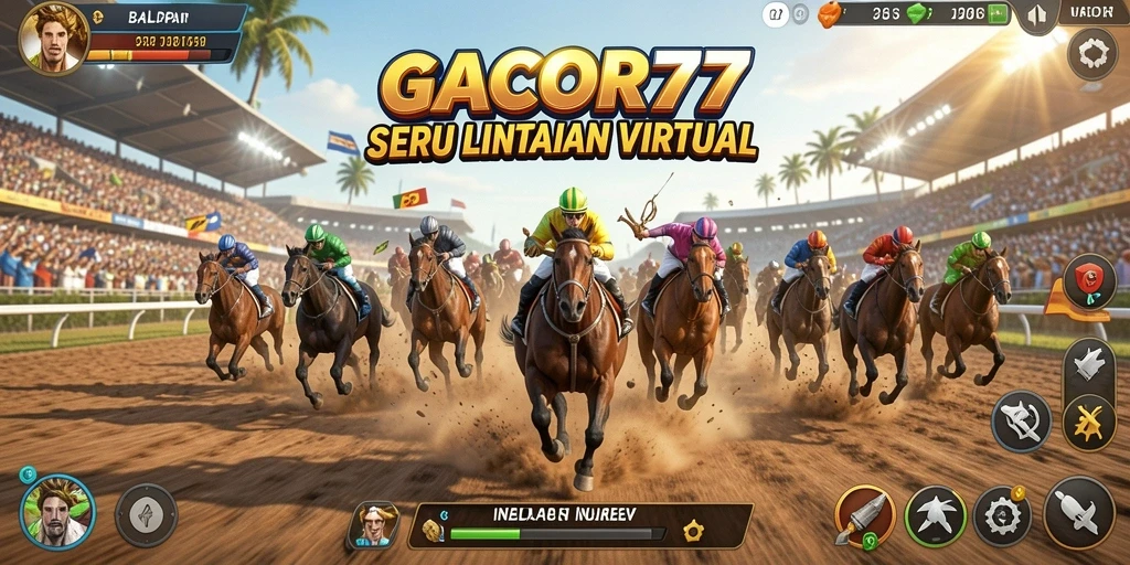 Gameplay balapan intens dan realistik dalam GACOR77.