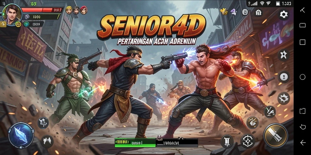 Gameplay senantiasa menarik dengan aksi bertarung yang memukau.