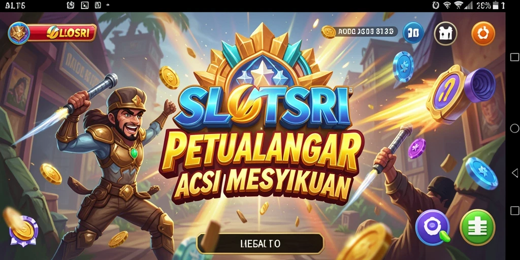 Gameplay mendebarkan dengan elemen aksi yang unik dalam SLOTSRI.