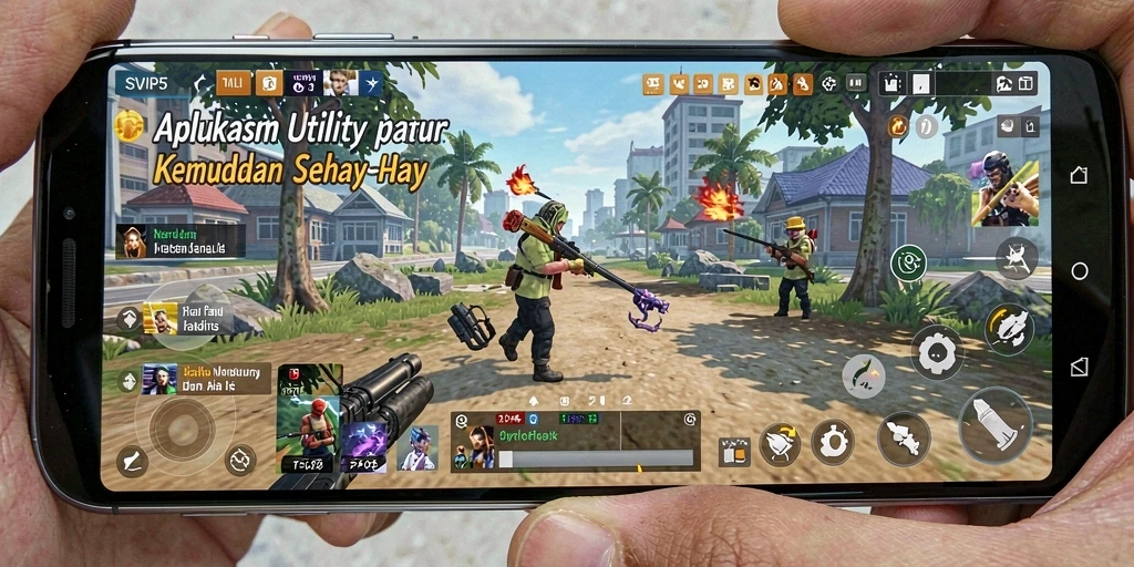 Screenshot utama SVIP5 menampilkan tampilan antarmuka yang rapi dan fungsional.
