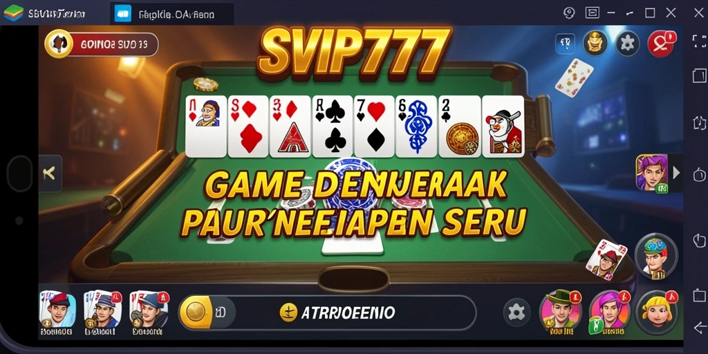 Tampilan gameplay menarik dari SVIP777 yang seru dan kompetitif.