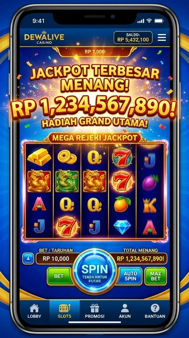 Fitur keamanan yang ditawarkan oleh dewalive membuat pengguna merasa aman.