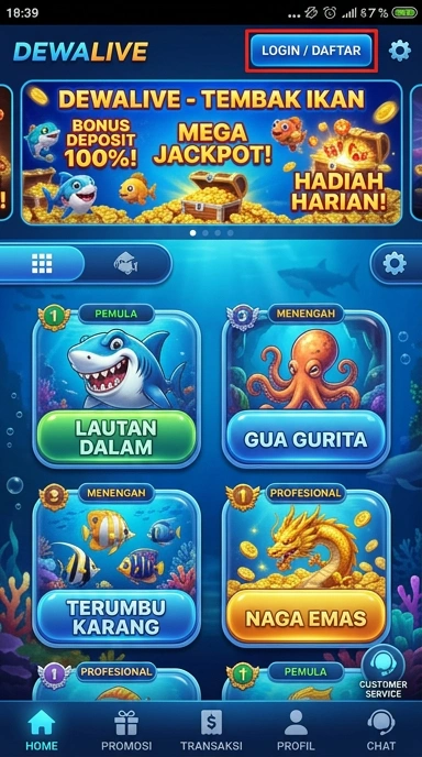 Pembaruan aplikasi secara berkala di dewalive membantu pengguna mendapatkan yang terbaik.